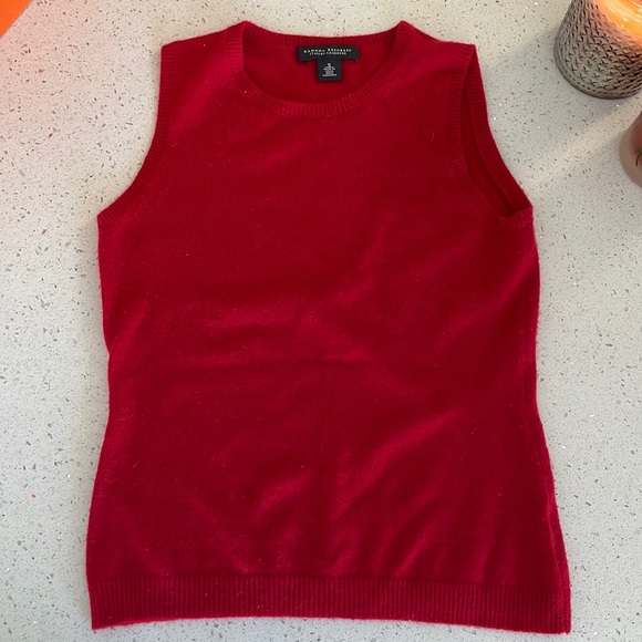 Banana Republic Italian Cashmere Sweater Vest - Picture 1 of 2